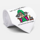 Bedtime-Spaß Krawatte (Gerollt)