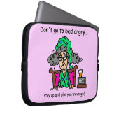 Bedtime-Spaß Laptopschutzhülle (Vorne Rechts)