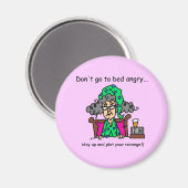 Bedtime-Spaß Magnet (Vorderseite/Rückseite)