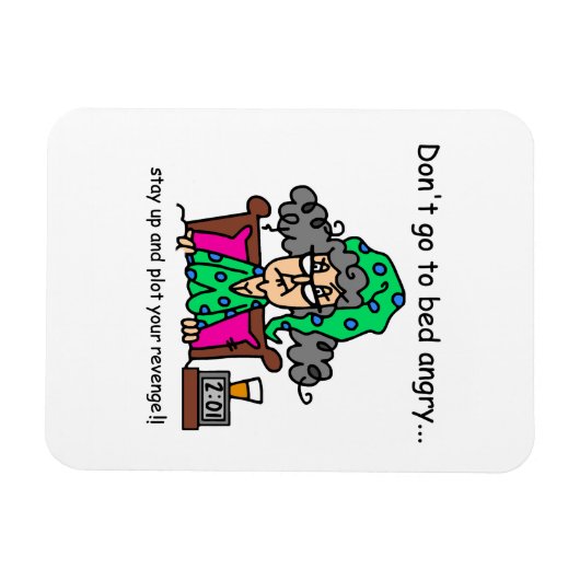 Bedtime-Spaß Magnet (Horizontal)