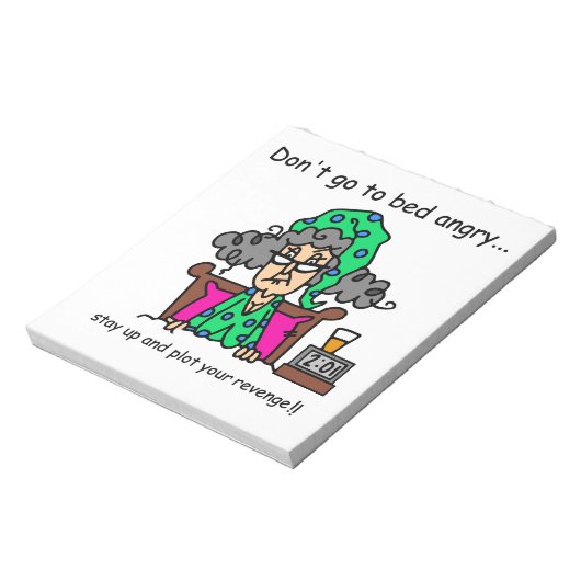Bedtime-Spaß Notizblock (Rotiert)