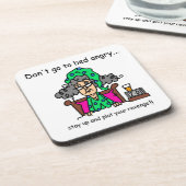 Bedtime-Spaß Untersetzer (Linke Seite)