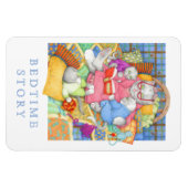 BEDTIME STORE 4x6 Flexible Magnet - Weiß (Horizontal)