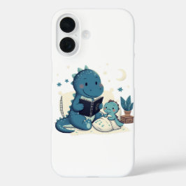Bedtime Stories mit einem herzhaften Dino-Vater iPhone 16 Hülle
