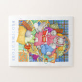 BEDTIME STORY 11x14 Big Pieces Puzzle (Horizontal)