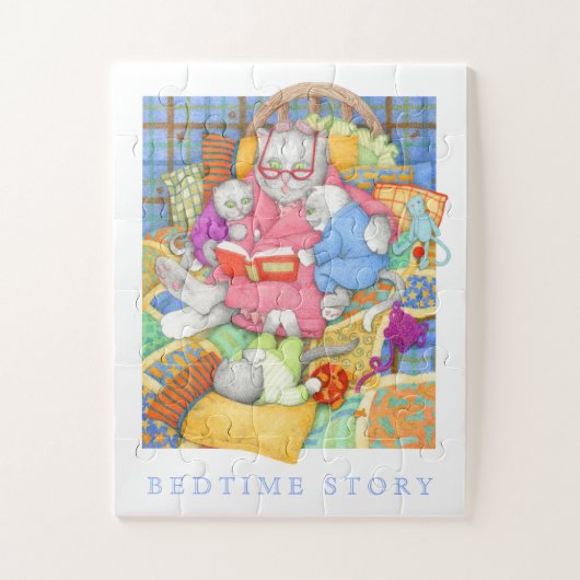 BEDTIME STORY 11x14 Big Pieces Puzzle (Vertikal)