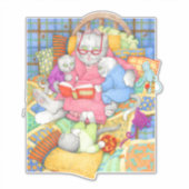 BEDTIME STORY 14" Vinyl Sticker (Vorderseite)