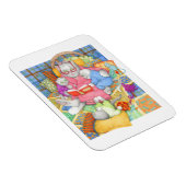 BEDTIME STORY 3x4 Flexible Magnet - Weiß (Rechte Seite)