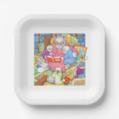 BEDTIME STORY 7" Square Paper Teller (Vorderseite)