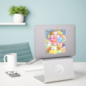 BEDTIME STORY 8" Vinyl Sticker (Laptop auf Schreibtisch)