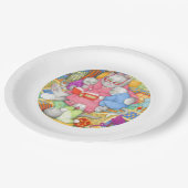 BEDTIME STORY 9" Round Paper Teller (Schrägansicht)