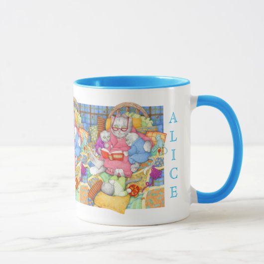BEDTIME STORY Blue Combo Tasse (Rechts)