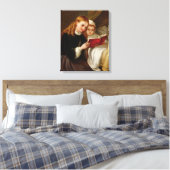 Bedtime Story Leinwanddruck (Insitu (Schlafzimmer))