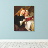 Bedtime Story Leinwanddruck (Insitu (Holzboden))