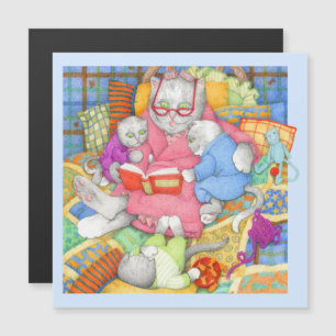 BEDTIME STORY Magnetkarte - Blau