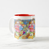 BEDTIME STORY Red Two-Tone Tasse (Vorderseite Links)