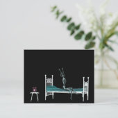 Bedtime X-Ray Skeleton Original Postkarte (Stehend Vorderseite)