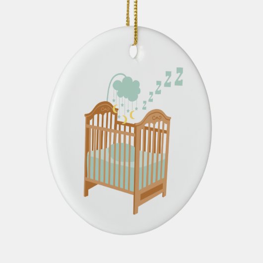 Bedtime Zzzz Keramik Ornament (Rechts)