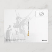 Beduiner und Kamel, Syrien Postkarte (Rückseite)