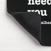 Bedürfnisse - Bewusstsein für psychische Gesundhei Mousepad (Ecke)