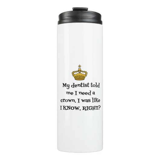 BEDÜRFNISSE THERMOSBECHER (Vorderseite)