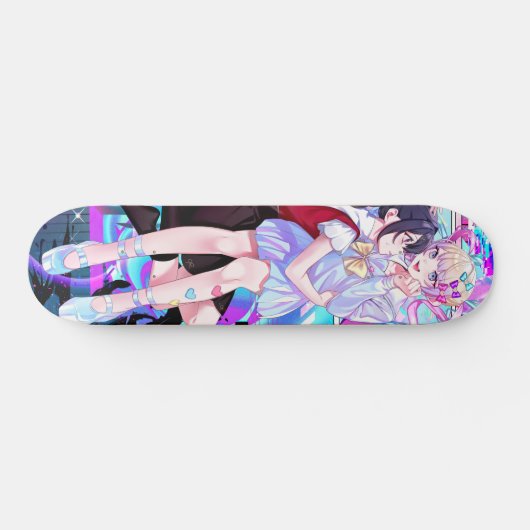 bedürftiges Mädchen OD 1 Skateboard (Horizontal)