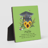 BEE Abschluss Gift - Spaß im Buzzing Personalisier Fotoplatte (Vorderseite)