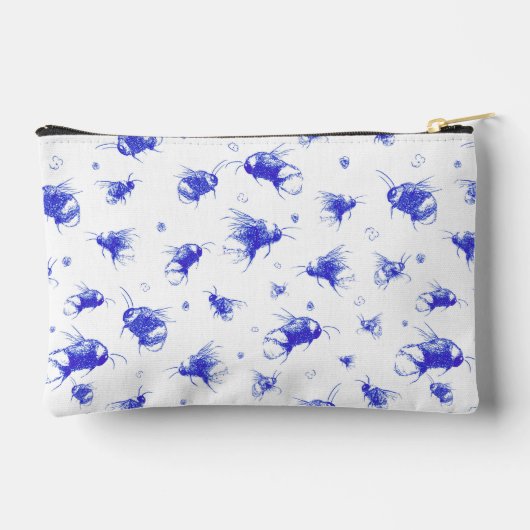 Bee Accessory Pouch Geschenk für Mutter Zubehörtasche (Rückseite)