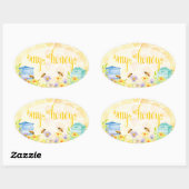Bee Apiary Honey Jar Stickers (Blatt)