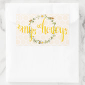 Bee Apiary Honey Jar Stickers (Tasche)