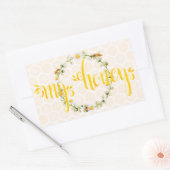 Bee Apiary Honey Jar Stickers (Umschlag)