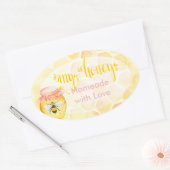Bee Apiary Honey Jar Stickers (Umschlag)