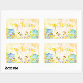 Bee Apiary Honey Jar Stickers (Blatt)