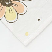 Bee Art Fleecedecke (Ecke)