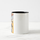 Bee ART Mug Zweifarbige Tasse (Mittel)