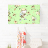 Bee Artwork Banner (Insitu)