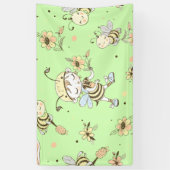 Bee Artwork Banner (Vertikal)