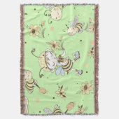 Bee Artwork Decke (Vorderseite Vertikal)