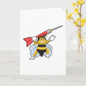 Bee at Darts with Dart.PNG Karte (Gelbe Blume)