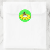 BEE-Aufkleber Runder Aufkleber (Tasche)