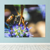 BEE AWARE 50 X 40 WRAPPED CANVAS DRUCK LEINWANDDRUCK (Insitu (Holzboden))