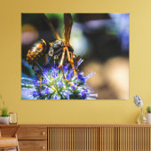 BEE AWARE 50 X 40 WRAPPED CANVAS DRUCK LEINWANDDRUCK (Insitu (Wohnzimmer))