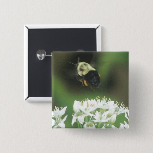 Bee Away Button (Vorne & Hinten)