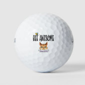 Bee Awesome Golfball (Vorderseite)