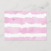 Bee baby Dusche Buchungsanfrage Inserate Mädchen B Begleitkarte (Rückseite)