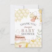 Bee Baby Dusche Danke, Cards Dankeskarte (Vorderseite)