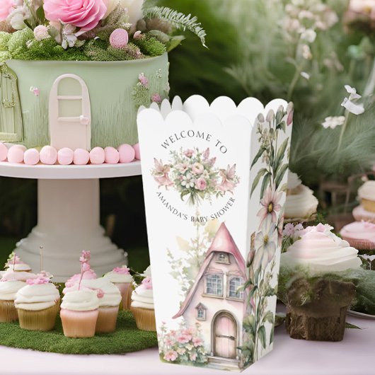 Bee Baby Dusche mit bezaubernder Märchenblütenblüt Geschenkschachtel