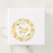 Bee Baby Duwer Honigwabendusche und Gänseblümchen  Geschenkanhänger (Beispiel)