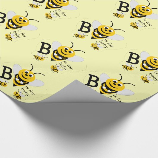 Bee Baby Geschenkpapier (Ecke)