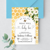 Bee Baby Honey Bee Gender Reveal Einladung